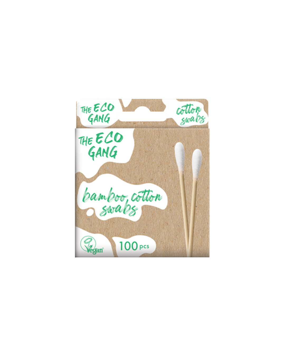 The Eco Gang Cotton Swabs 100-p - White