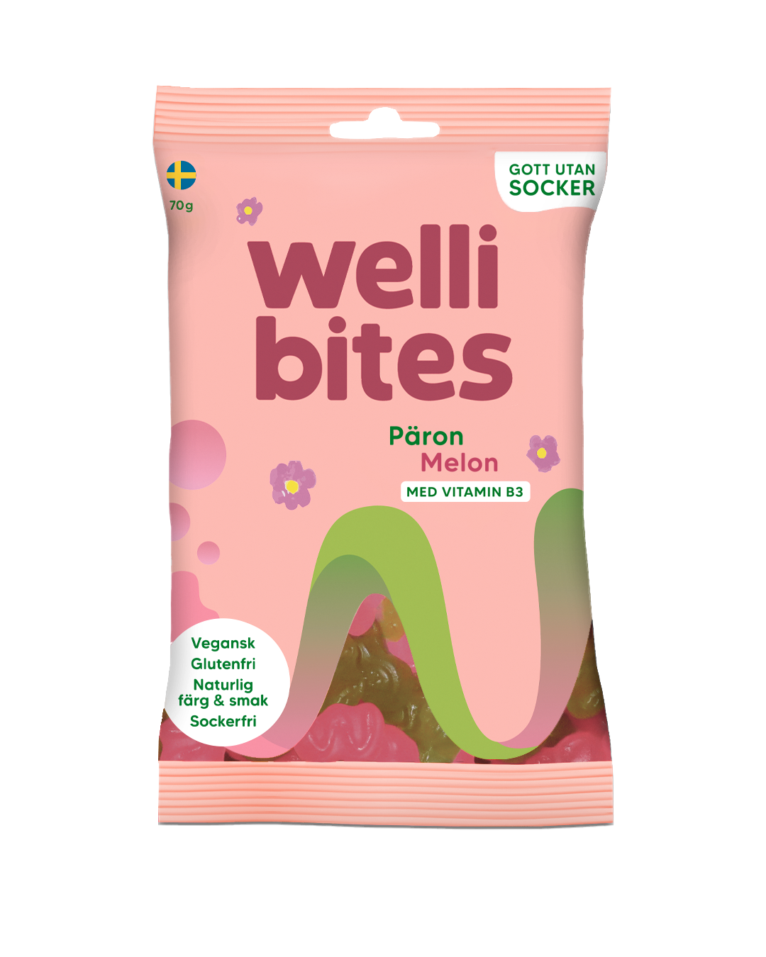 Wellibites Candy Pear & Melon
