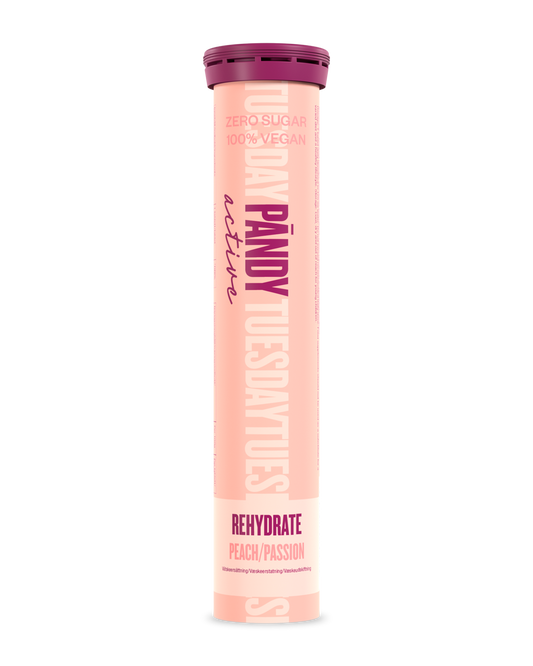 Pändy Rehydrate effervescent tablets Peach/Passion Fruit