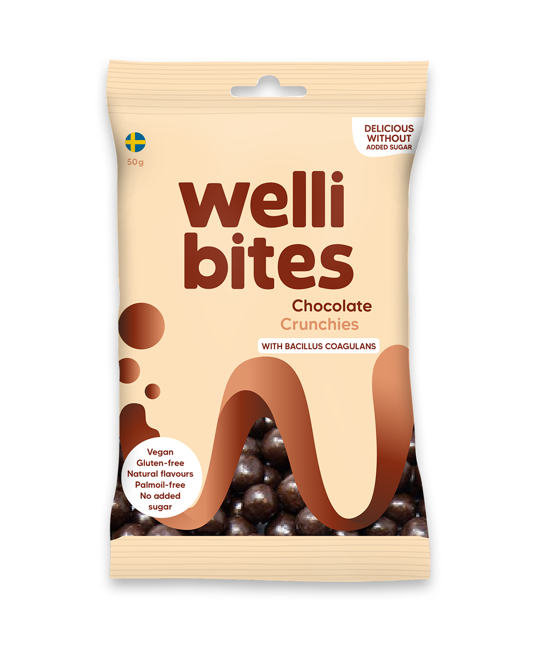 Wellibites Candy Chocolate Chrunchies